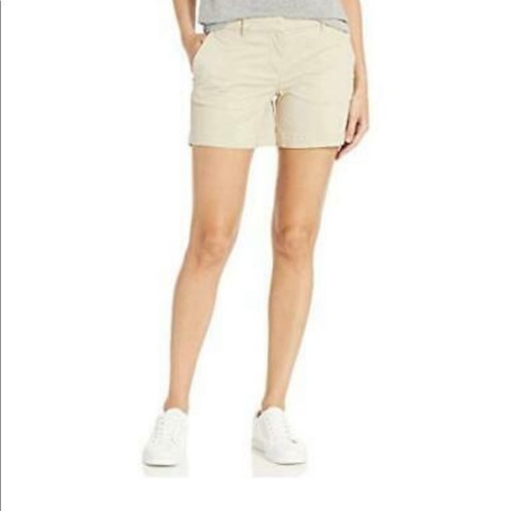 Tommy Hilfiger Khaki Mid Waist Chino Shorts